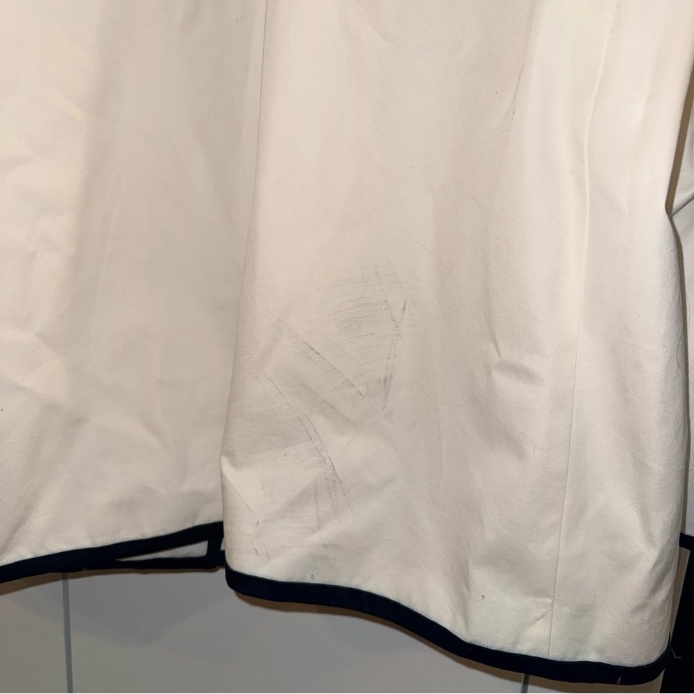 Lauren Ralph Lauren White Professional Jacket with Black Trim - Picture 4 of 8